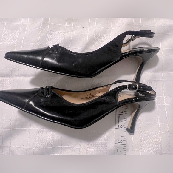 Preview International Women’s Heels Black Size 6.5 W Nordstrom Brand NWT No Box - Picture 4 of 7